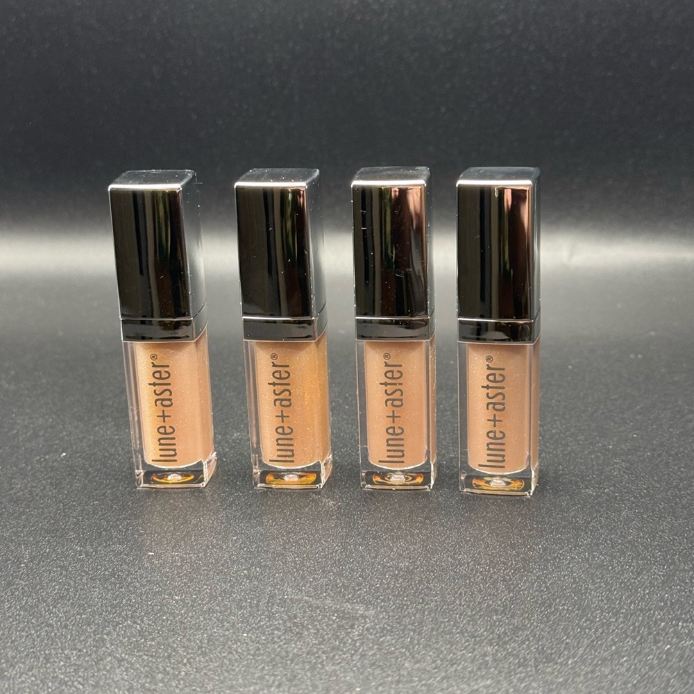 Lune+Aster Set of 4 Travel Size Lip Glosses in shade Founder